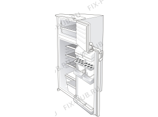 Холодильник Gorenje RF4204W (148447, HZS2026) - Фото